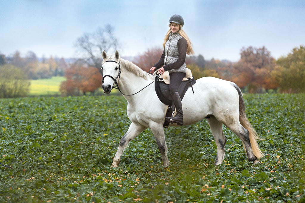 Sattel SOFT WALK, DryTex® mit Fellsitz
